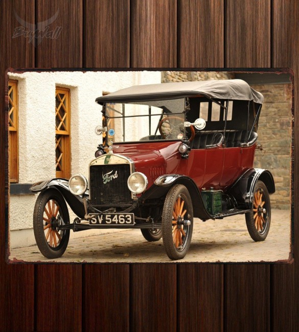 Металлическая табличка Ford Model T Tourer Металлическая табличка Ford Model T Tourer